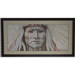 NAVAJO INDIAN PAINTING (AMBROSE BEGAY)