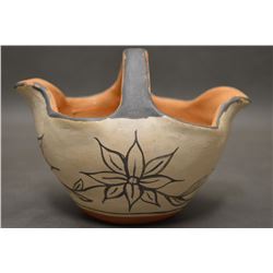 SANTO DOMINGO INDIAN POTTERY PITCHER