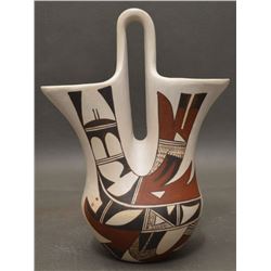 HOPI INDIAN POTTERY VASE (JOY NAVASIE)