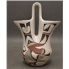 Image 3 : HOPI INDIAN POTTERY VASE (JOY NAVASIE)
