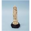 Image 1 : An antique Japanese ivory figure of a Buddha in c