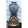 Image 1 : A large, antique French cast iron jardiniere. The
