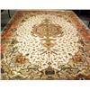 Image 1 : An important palace size Persian silk and wool ca