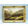 Image 1 : A 19th century Scottish landscape with figures. O
