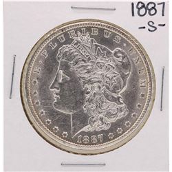 1887-S $1 Morgan Silver Dollar Coin