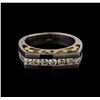 Image 2 : 1.08 ctw Diamond Ring - 14KT Two Tone Gold