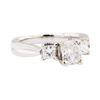 Image 1 : 1.50 ctw Diamond Ring - Platinum