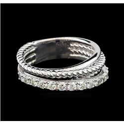 0.65 ctw Diamond Ring - 14KT White Gold