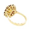 Image 3 : 3.32 ctw Citrine and Garnet Ring - 14KT Yellow Gold