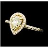 Image 1 : 1.03 ctw Diamond Ring - 14KT Yellow Gold