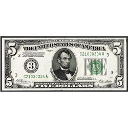 1928A $5 Federal Reserve Note Philadelphia