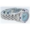 Image 3 : Rolex Ladies Stainless Steel Blue Stamp Diamond & Ruby Datejust Wristwatch