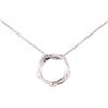 Image 2 : Tiffany and Company 0.25 ctw Diamond Ring Pendant with Chain