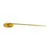 Image 2 : Initial "G" Stick Pin - Yellow Gold Plated