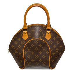 Louis Vuitton Monogram Canvas Leather Ellipse PM Bag