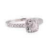 1.52 ctw Diamond Ring - 18KT White Gold