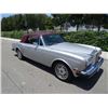 Image 1 : 1983 Silver and Red Rolls Royce Corniche Convertible