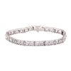 Image 1 : 0.14 ctw Diamond Bracelet - Platinum