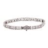 Image 2 : 0.14 ctw Diamond Bracelet - Platinum
