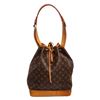 Image 1 : Louis Vuitton Monogram Canvas Leather Noe PM Drawstring Shoulder Bag