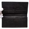 Image 6 : Dunhill Black Leather Bi-Fold Long Wallet