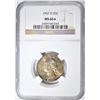 Image 1 : 1957-D WASHINGTON QUARTER NGC MS-66*