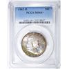 Image 1 : 1962-D FRANKLIN HALF DOLLAR PCGS MS-64+