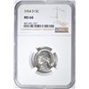 Image 1 : 1954-D JEFFERSON NICKEL, NGC MS-66