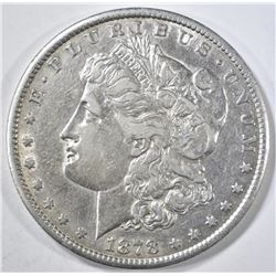 1878-CC MORGAN DOLLAR  AU