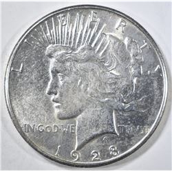1928-S PEACE DOLLAR  BU