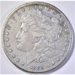 1889-CC MORGAN DOLLAR   VF/XF