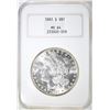 Image 1 : 1881-S MORGAN DOLLAR  NGC MS-64
