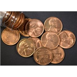 BU ROLL OF 1946-S LINCOLN CENTS