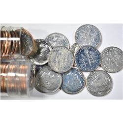 1969-P & D ROOSEVELT DIME ROLLS