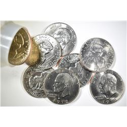 ROLL OF 1973 EISENHOWER DOLLARS