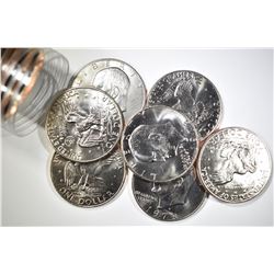 ROLL OF 1973-D EISENHOWER DOLLARS