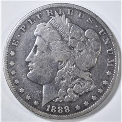 1888-S MORGAN DOLLAR VG