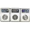 Image 2 : 3-1966 SMS KENNEDY HALF DOLLARS, NGC MS-67