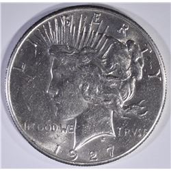 1927 PEACE DOLLAR  BU
