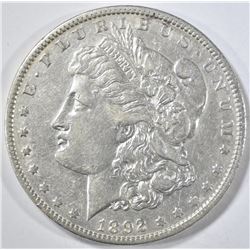 1892-O MORGAN DOLLAR XF/AU