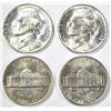 Image 2 : BU ROLL OF 1942-P SILVER JEFFERSON NICKELS