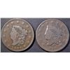 Image 1 : 1817 & 1831 LARGE CENTS FINE