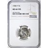 Image 1 : 1988-P JEFFERSON NICKEL NGC MS 66 5FS