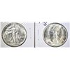 Image 1 : 1943 & 45-S WALKING LIBERTY HALF DOLLARS: