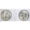 Image 2 : 1943 & 45-S WALKING LIBERTY HALF DOLLARS: