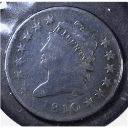 1810 LARGE CENT, VG