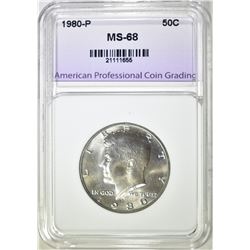 1980-P KENNED HALF DOLLAR