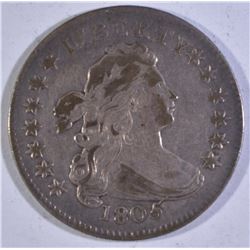 1805 BUST DIME XF/AU