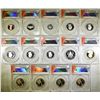 Image 2 : 2014-S 14-COIN SILVER PROOF SET ANACS PR-70 DECAM