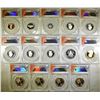 Image 2 : 2015-S 14-COIN SILVER PROOF SET  ANACS PR-70 DECAM
